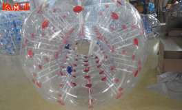 a big zorb ball with handles